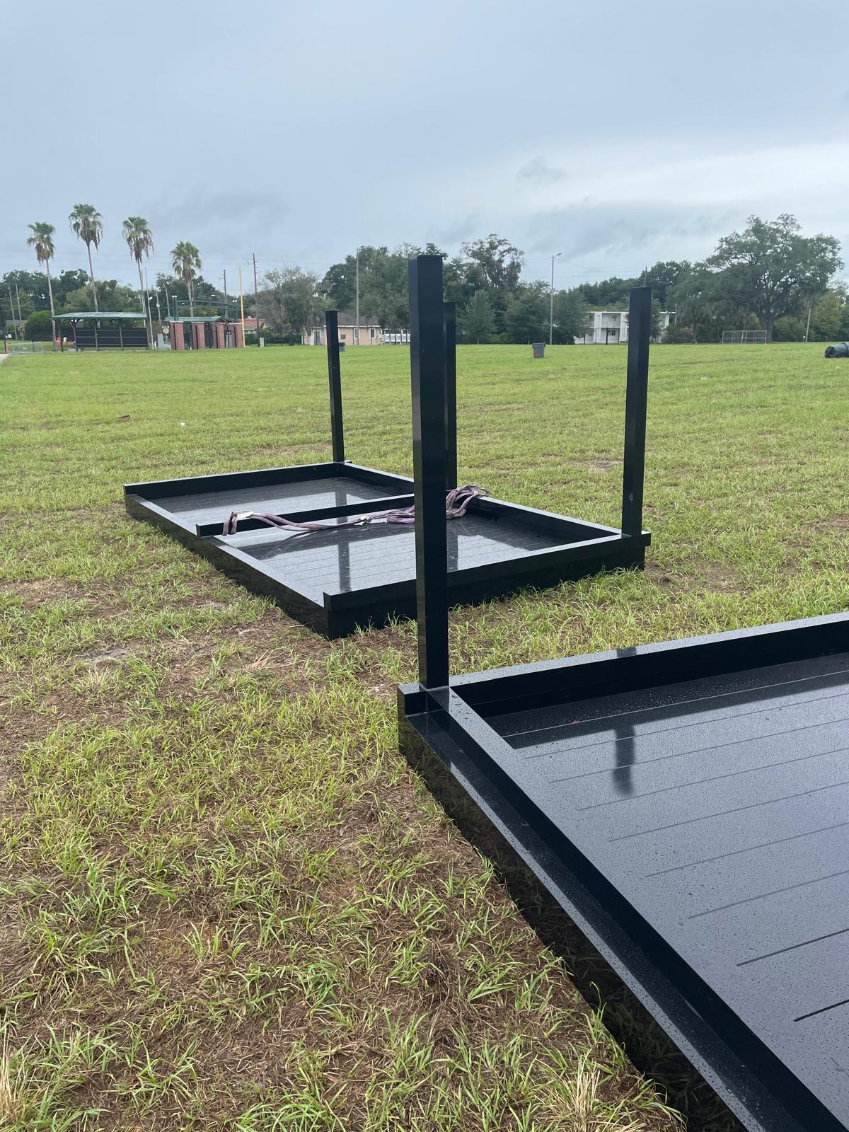 On-site stadium installation