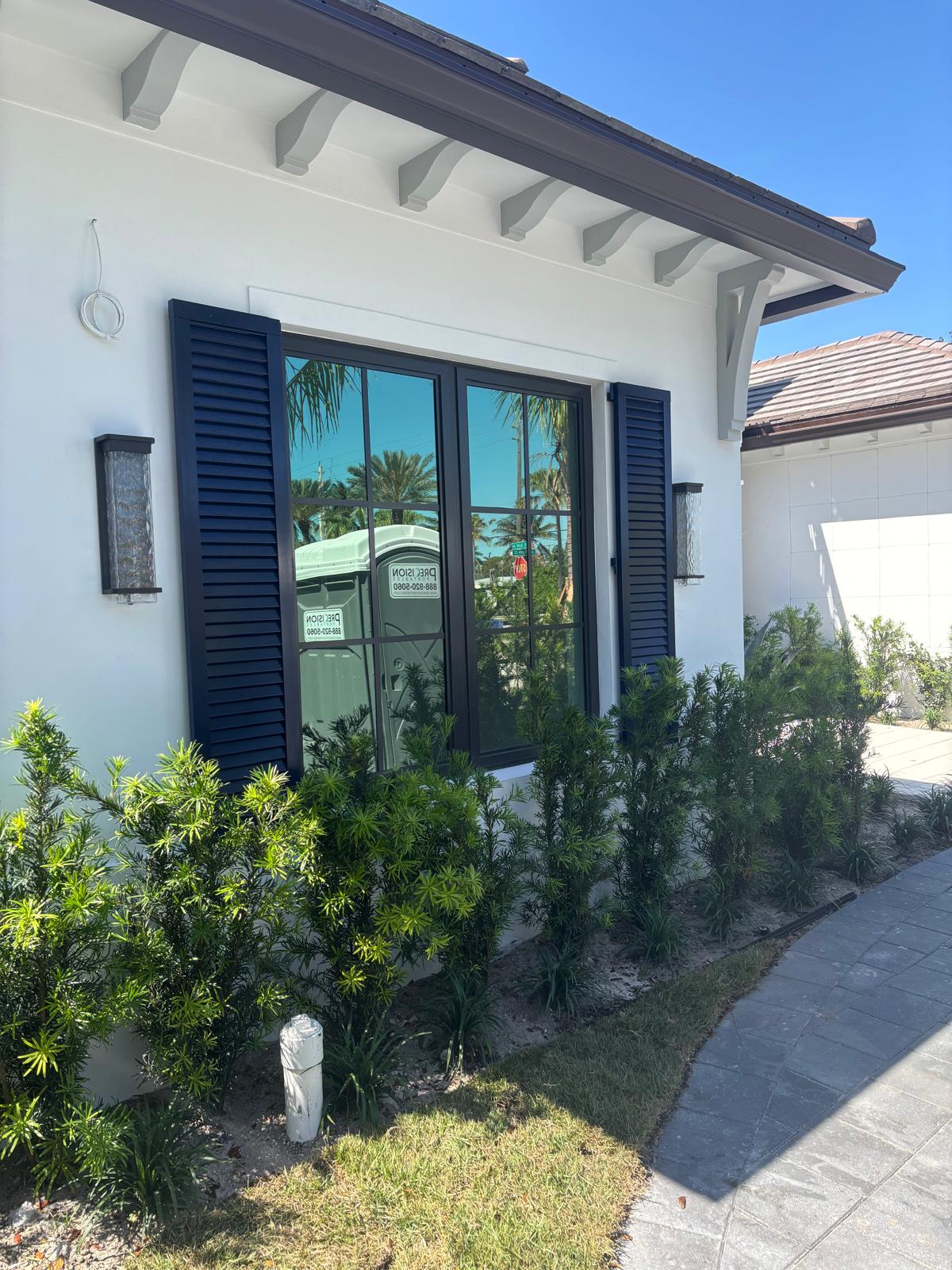 Aluminum staircase installation