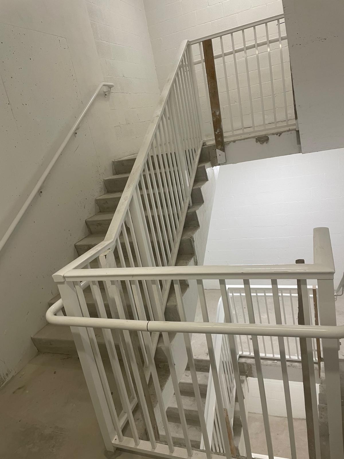 Stair system at MIDTOWN Ellsworth development